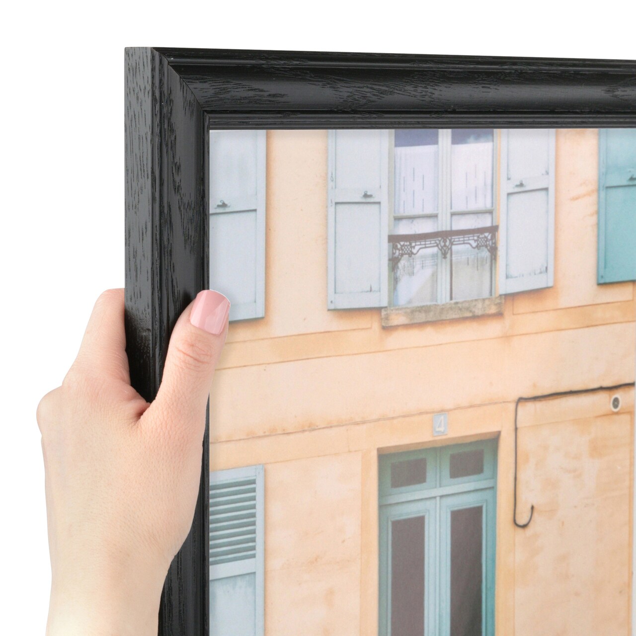 ArtToFrames 22x28 Inch Picture Frame, This 1.25 Inch Custom Wood Poster Frame is Available in Multiple Colors, Great for Your Art or Photos - Comes with 060 Plexi Glass and Corrugated Backing (A8QF)